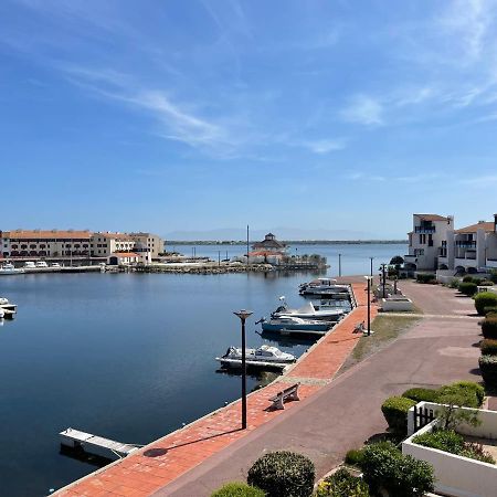 T2 Sur Marina Avec Vue Spectaculaire Lägenhet Le Barcarès Exteriör bild