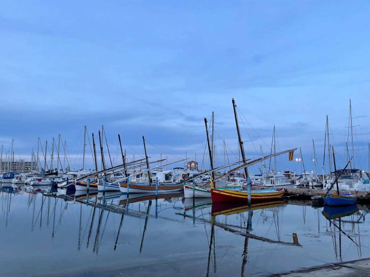 T2 Sur Marina Avec Vue Spectaculaire Lägenhet Le Barcarès Exteriör bild